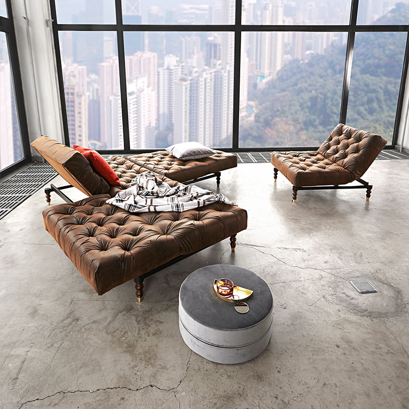 Oldschool stol sovesofa futon house